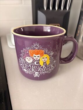 Hocus Pocus 'Amuck Amuck Amuck' Purple Ceramic Mug